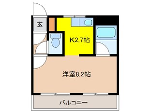 ビバリアⅡの物件間取画像